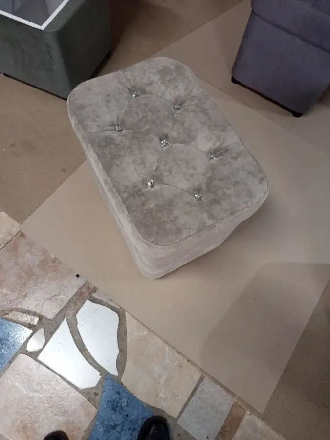 Банкетка Честер з стразами 2