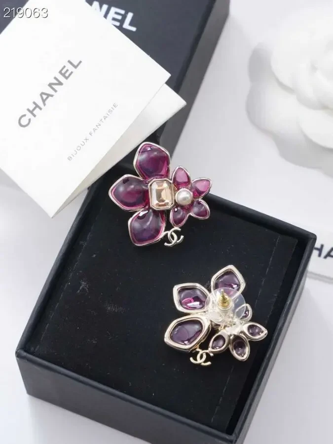 Сережки Chanell 3