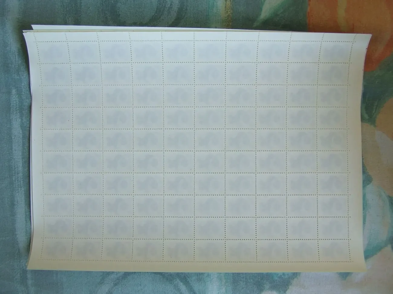 Марки поч. чис. лист 100шт.1.3. коп ссср 1988г и 2коп.1991г.ссср 4