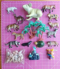 Дикие животные фигурки, статуэтки, ракушки, игрушки наборы, миниатюра