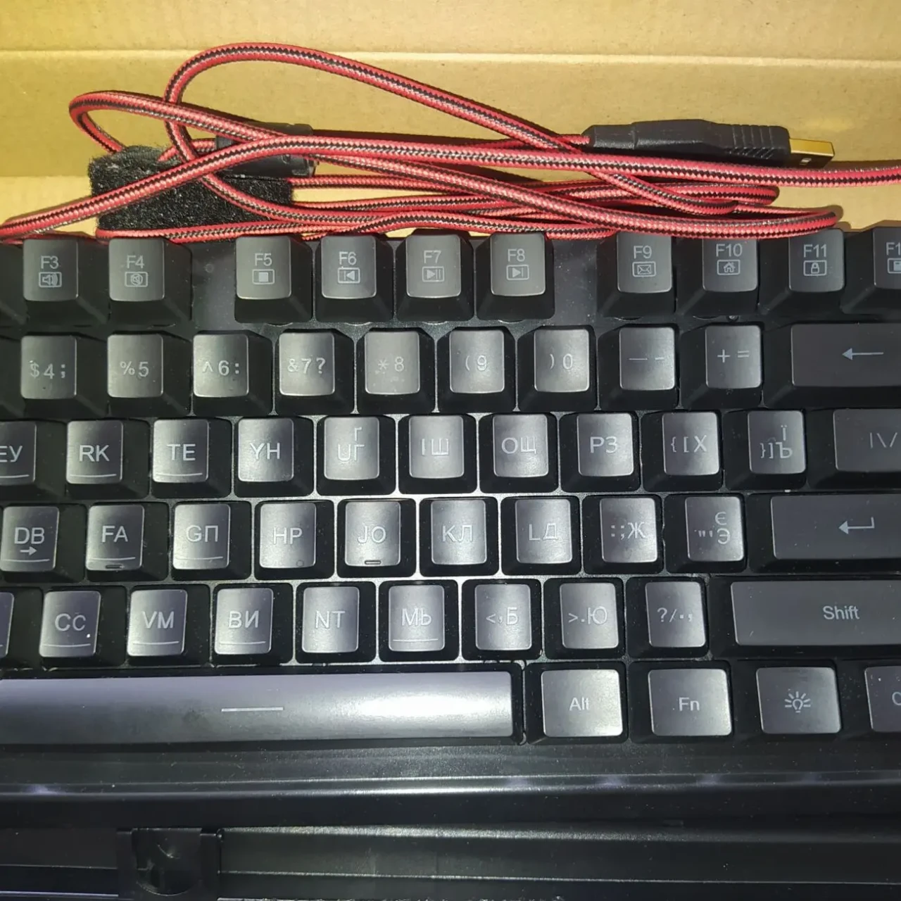 Клавіатура Redragon Yaksa (нова) 4