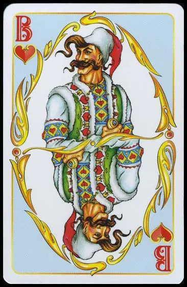 Игральные карты Народные забавы, 2007 г. 4