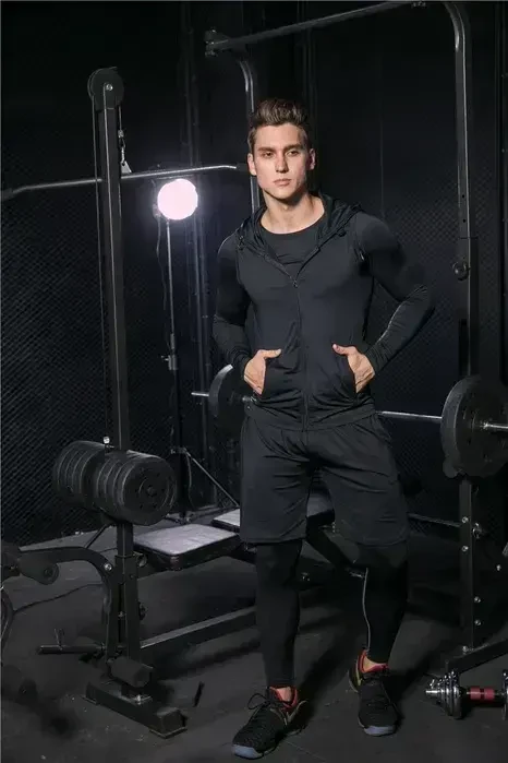 7в1.Компресійний комплект(рашгарди,тайтси,футболка,майка,шорти,вітров 6