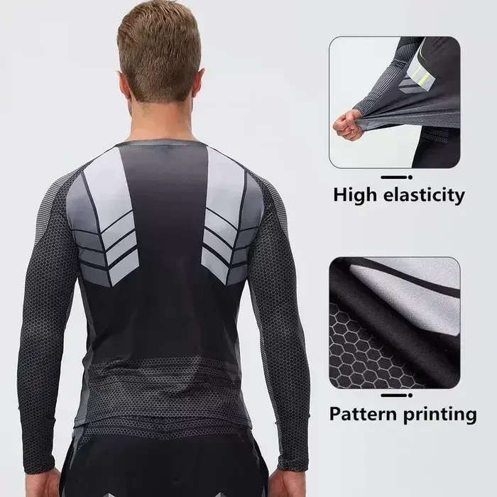 Компрессионный костюм 4 в 1 PRO COMBAT Compression 6