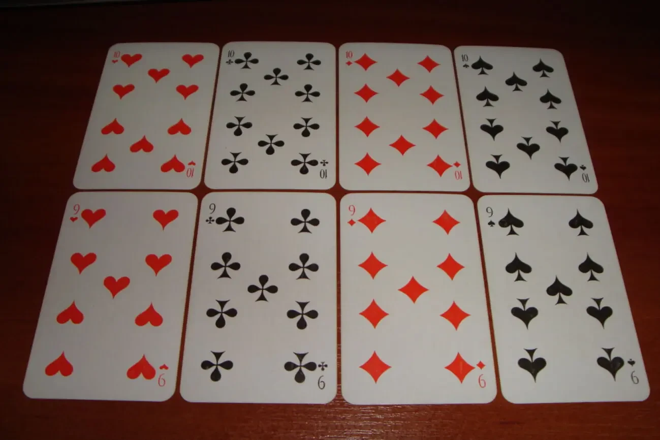 Игральные карты Русский стиль, 1989 г. 4