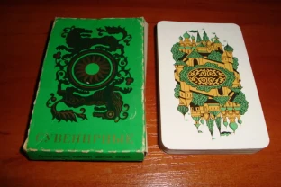 Игральные карты Русский стиль, 1989 г.