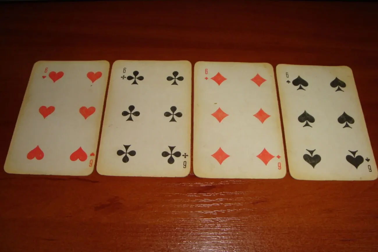 Игральные карты Атласные, 1982 г. 6