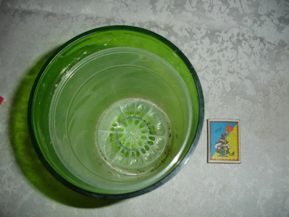 ГОРЩИК, вазон, КАШПО для ОРХІДЕЇ. Прозорий ПЛАСТИК 2 в 1. Круглий. 4