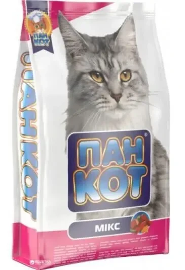 Сухий корм для котів Пан Кот мікс 10 кг