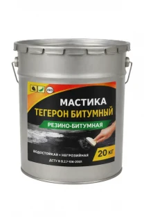 Тегерон битумный ведро 20,0 кг Экобит мастика резино-битумная
