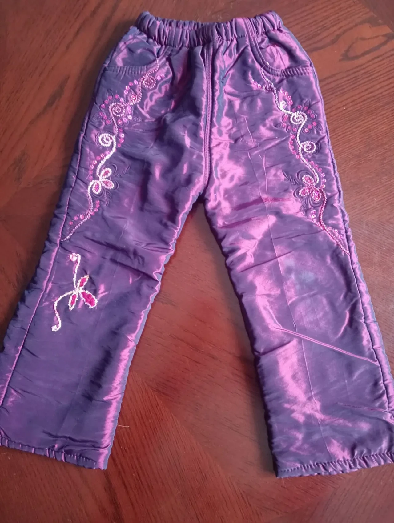 Штани зимові для дівчинки