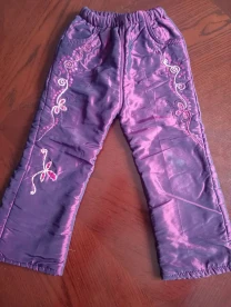 Штани зимові для дівчинки