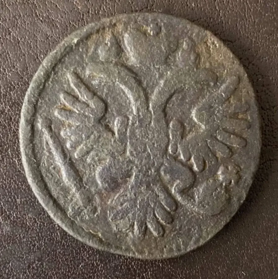 Денга 1735 год Россия 2