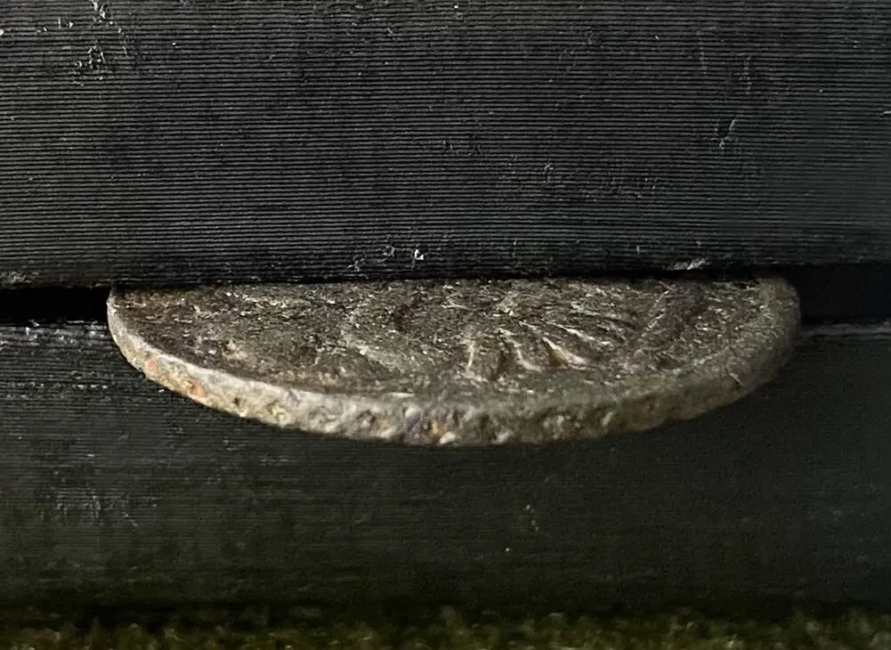 Денга 1735 год Россия 3