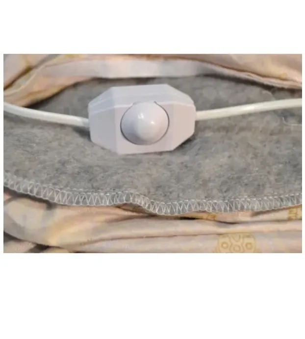 Електроковдра shine 220 люкс, бежевий колір 4