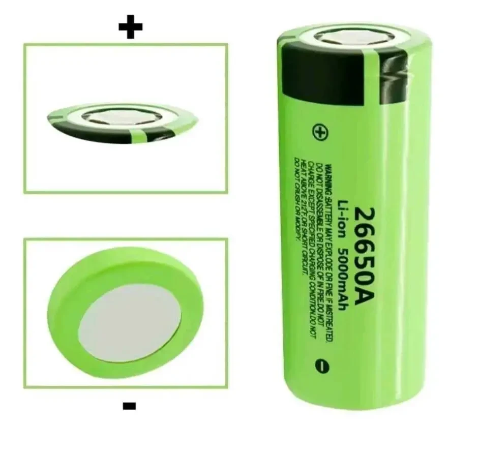 Батарейка Аккумулятор 26650 LitiKalo 5000 mah 4