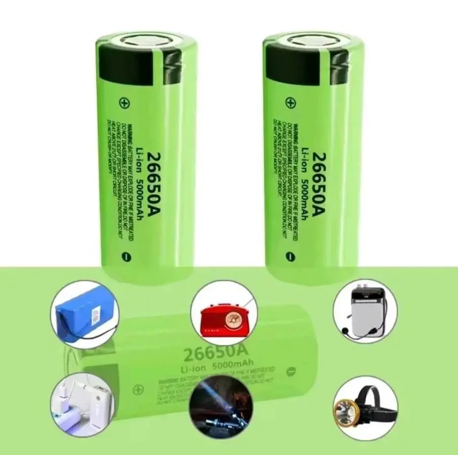 Батарейка Аккумулятор 26650 LitiKalo 5000 mah 2