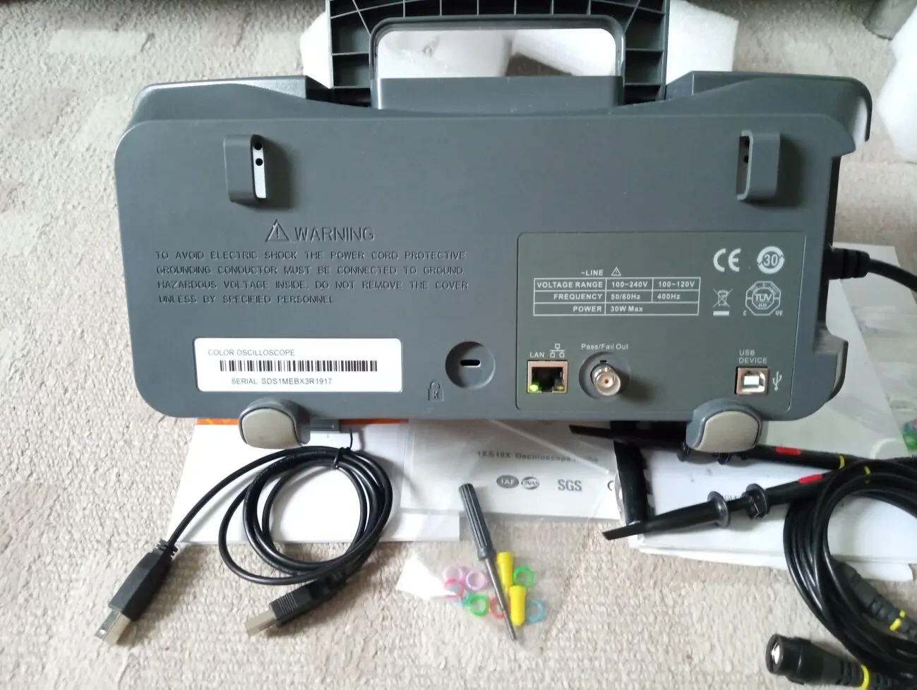 Осциллограф цифровой Siglent sds1072cml 4