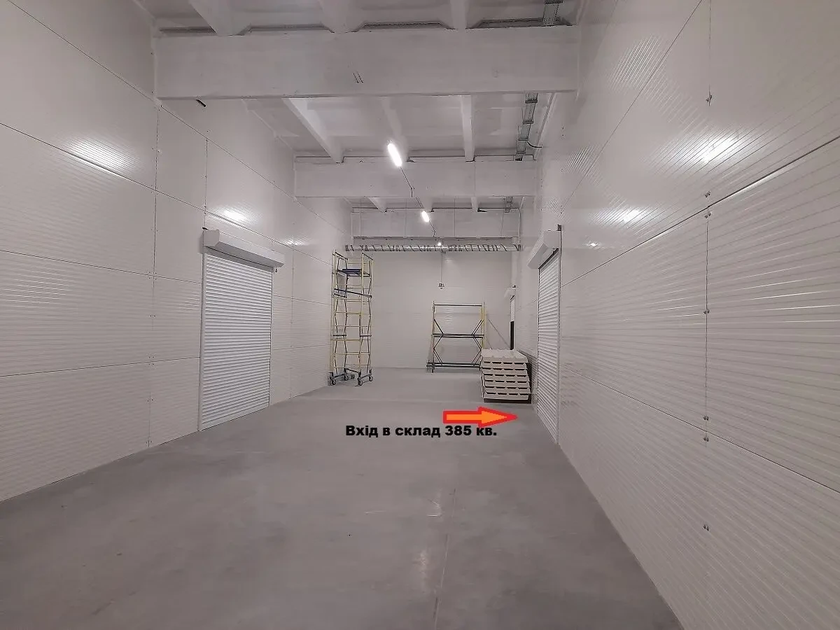 Оренда Склад  з рампою 385 кв. м. Індустріальний парк КИТ 8