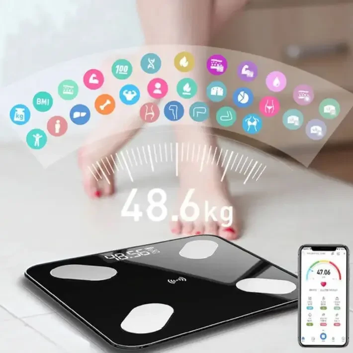 Підлогові розумні фітнес ваги MATARIX MX-454 App Bluetooth Смарт ваги 7