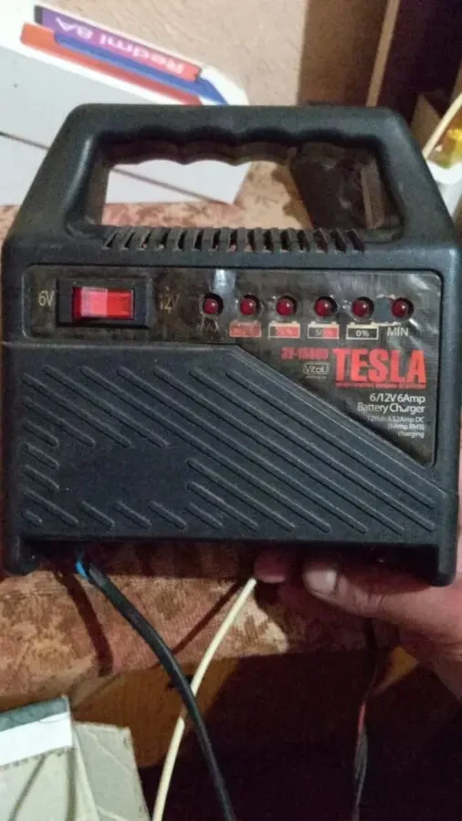 Зарядний пристрій Tesla ЗУ 15860, 6/12V, 6А 2