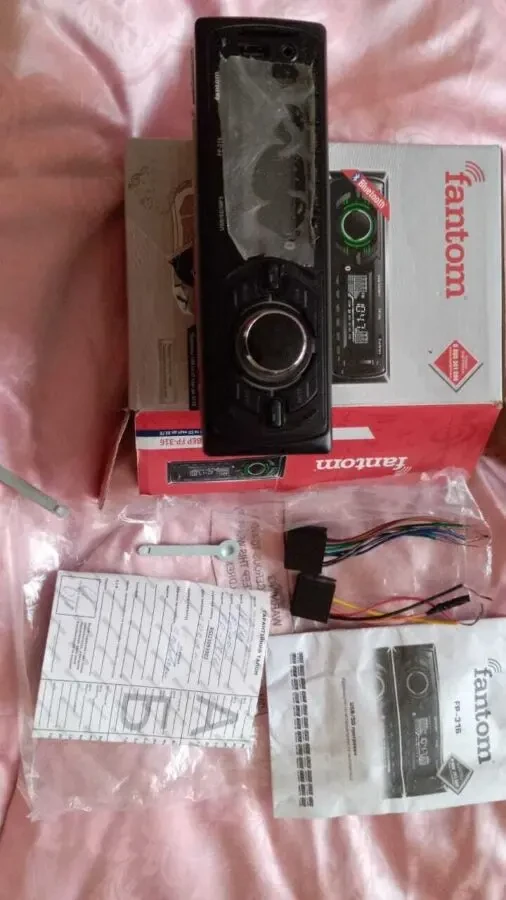Автомагнітола Fantom FP 316 Bluetooth USB/SD, нова