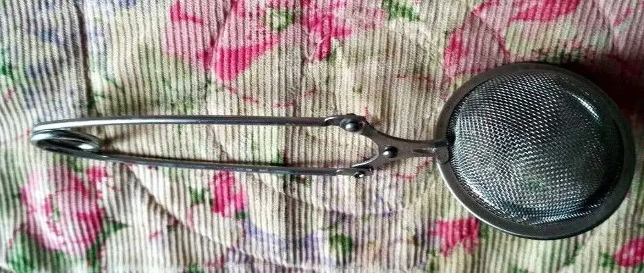 Посуда ситечко щипцы металл нержавейка для заваривания чая 1 штука 8