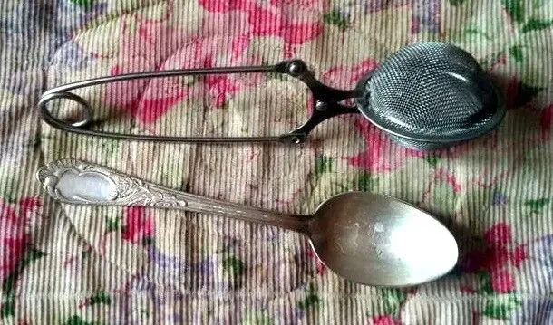 Посуда ситечко щипцы металл нержавейка для заваривания чая 1 штука 2