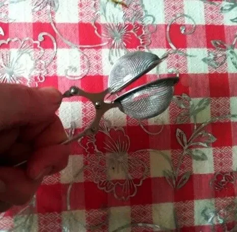 Посуда ситечко щипцы металл нержавейка для заваривания чая 1 штука 6