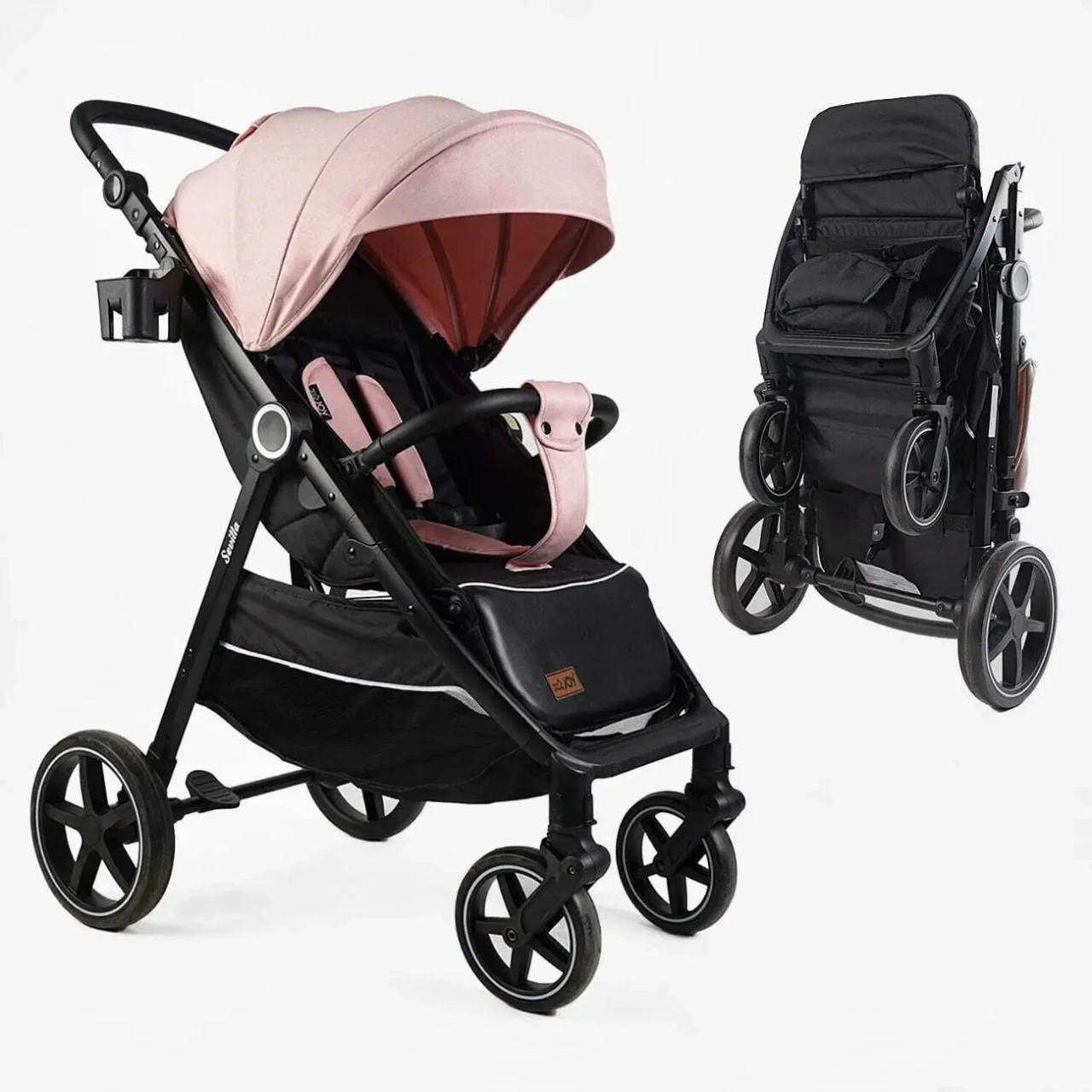 Прогулянковий візок JOY Sevillia легка та компактна прогулка коляска 4