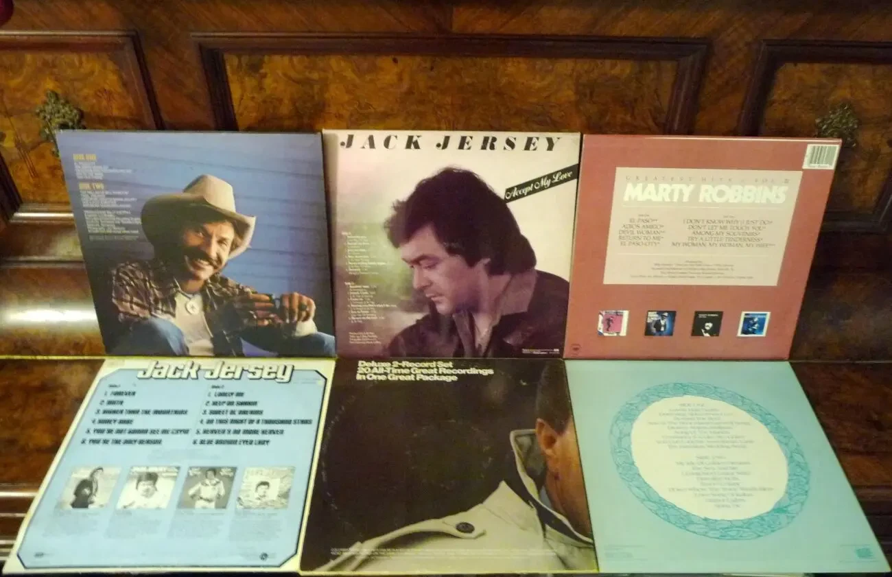 Виниловые пластинки - RARE (M.ROBBINS/J.JERSEY-Country Collection)-7LP 4