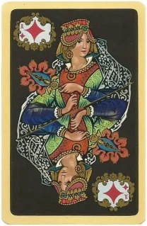 Игральные карты Палех (Ленинградские), 1991 г.