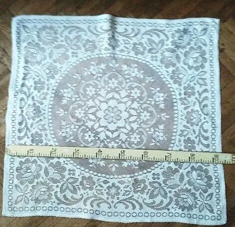 Скатерть накидка салфетка белый цвет натуральный хлопок 3