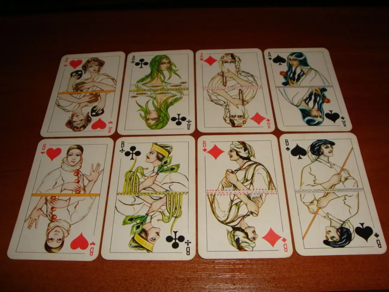 Игральные карты Преферансные, 1990г. 3