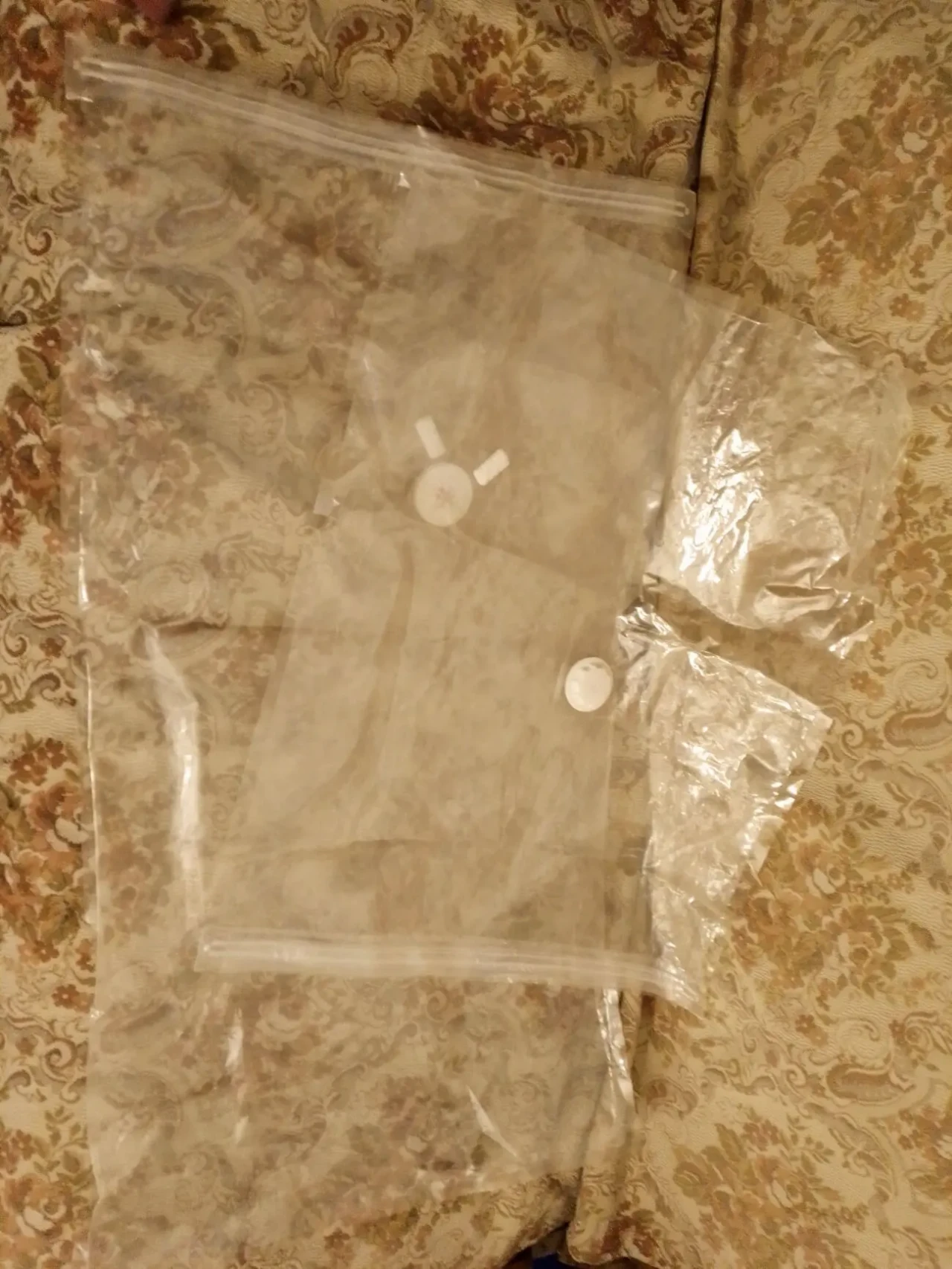 Вакуумный пакет мешок для хранения вещей 55 и 80 см 2 штуки набор