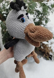 Пташка іграшка 42 см приємний і безпечний подарунок із позитивом