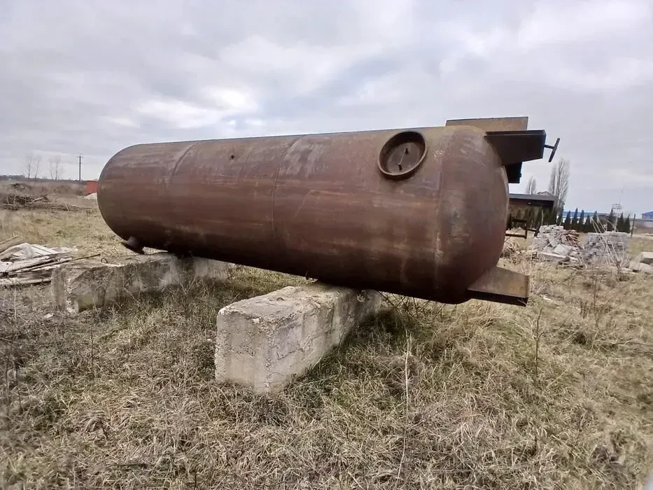 Реторта бочка ємність пиролизная печь цистерна 9