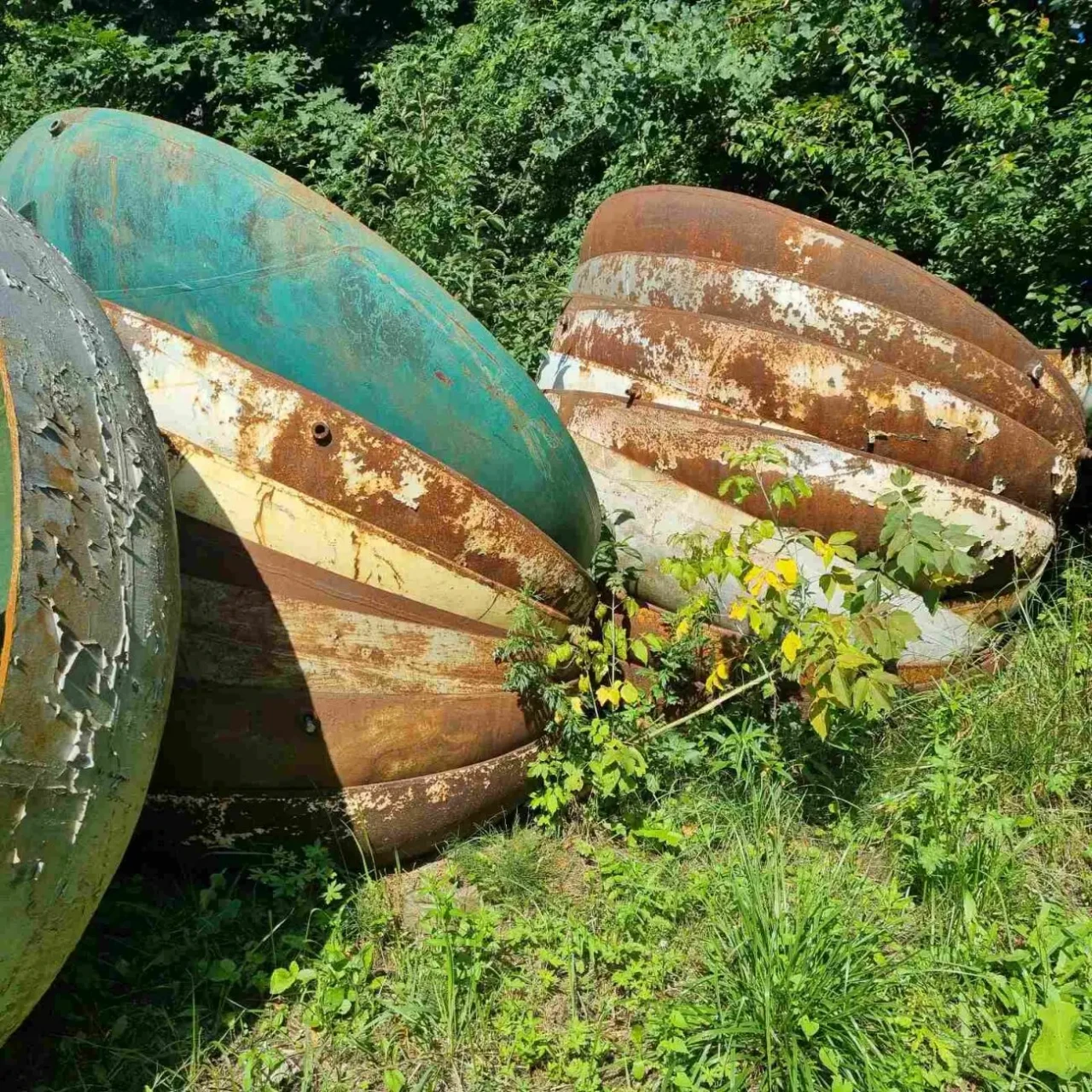 Реторта бочка ємність пиролизная печь цистерна 8