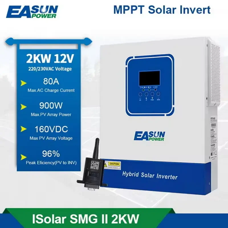 інвертор EASUN POWER Hybrid Solar Inverter 2kW-4.2 kW MPPT 12V 24V 48V