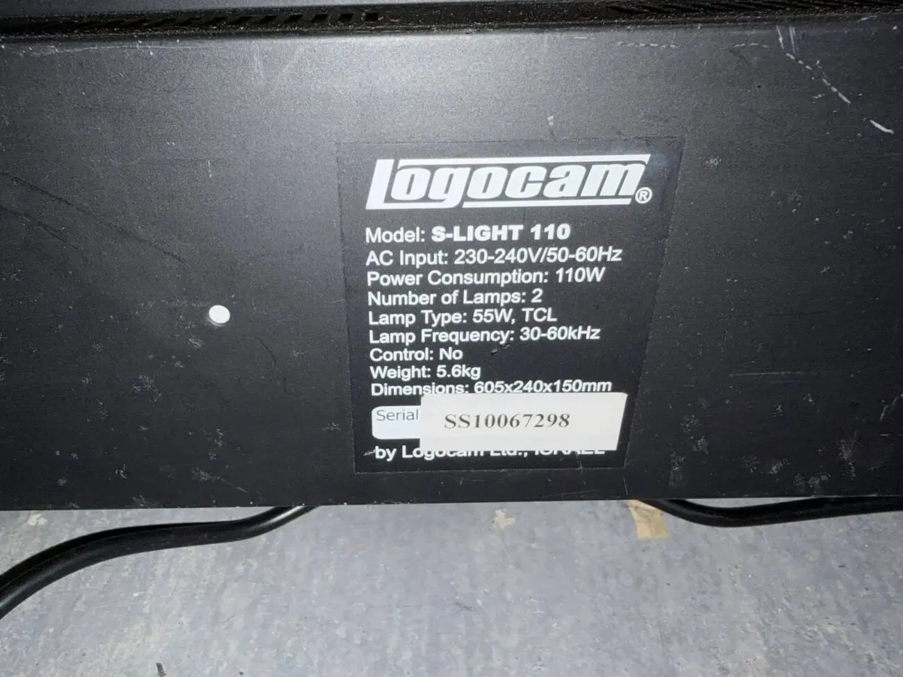Освітлювальний прилад Logocam S-light 110 5