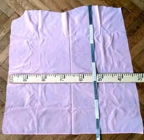 Для кукольных нарядов ткань ворсолан нежно-розовая 2 куска 10