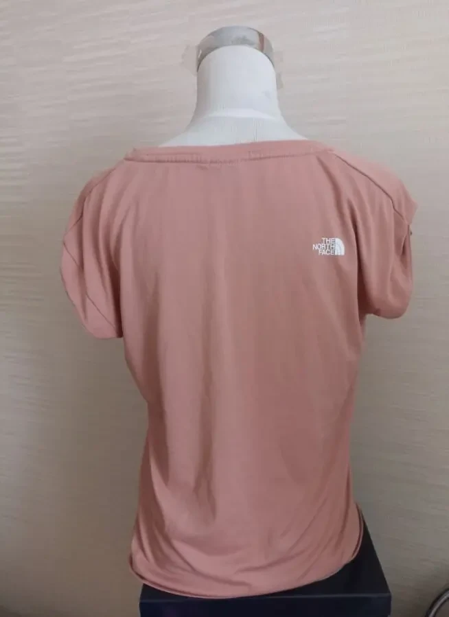 The North Face Спортивная женская футболка св кораллового цвета 5