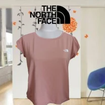 The North Face Спортивная женская футболка св кораллового цвета