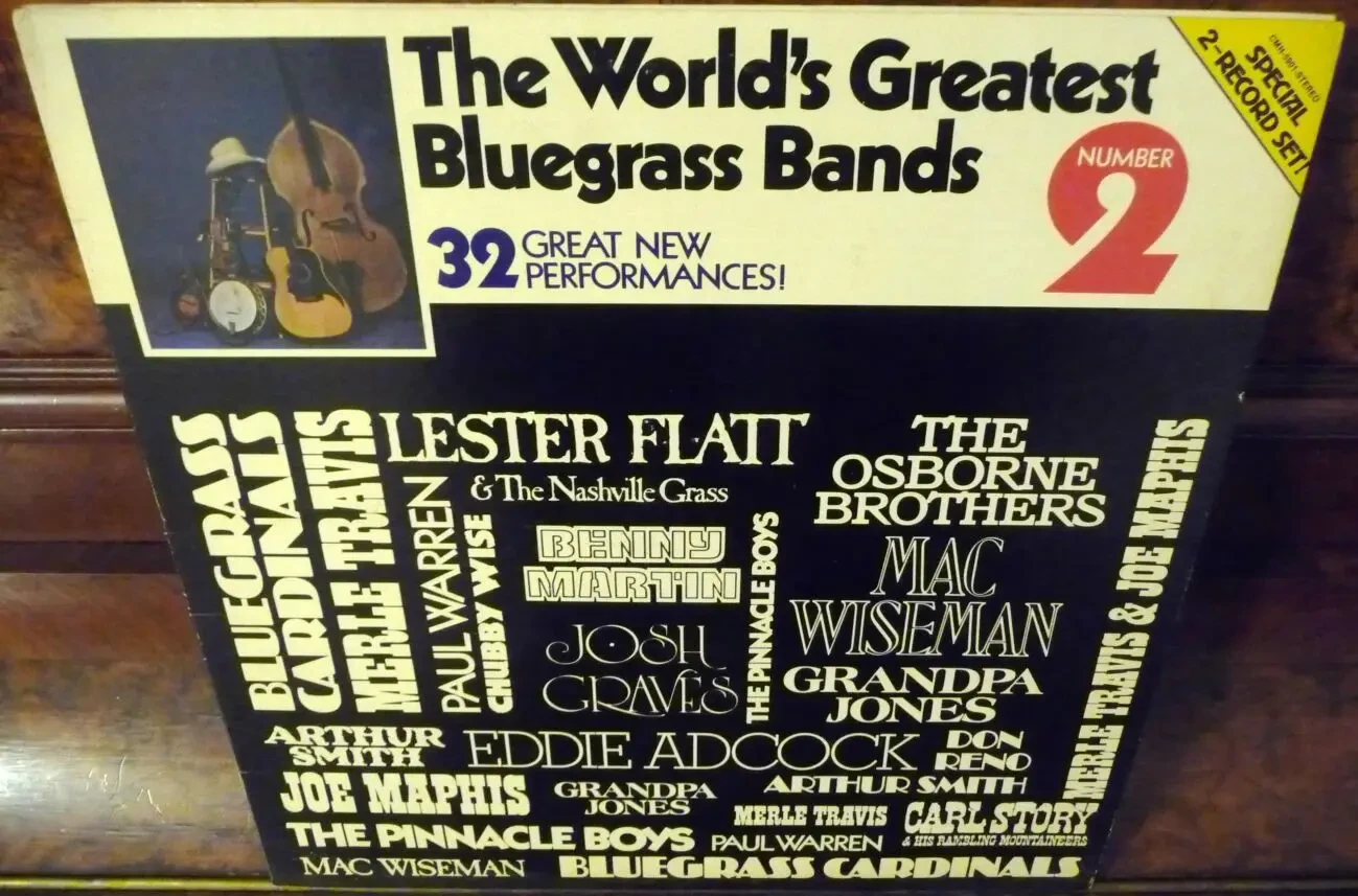 Виниловые пластинки-RARE (THE WORLDS GREATEST BLUEGRASS BANDS 2)79/2Lp 2