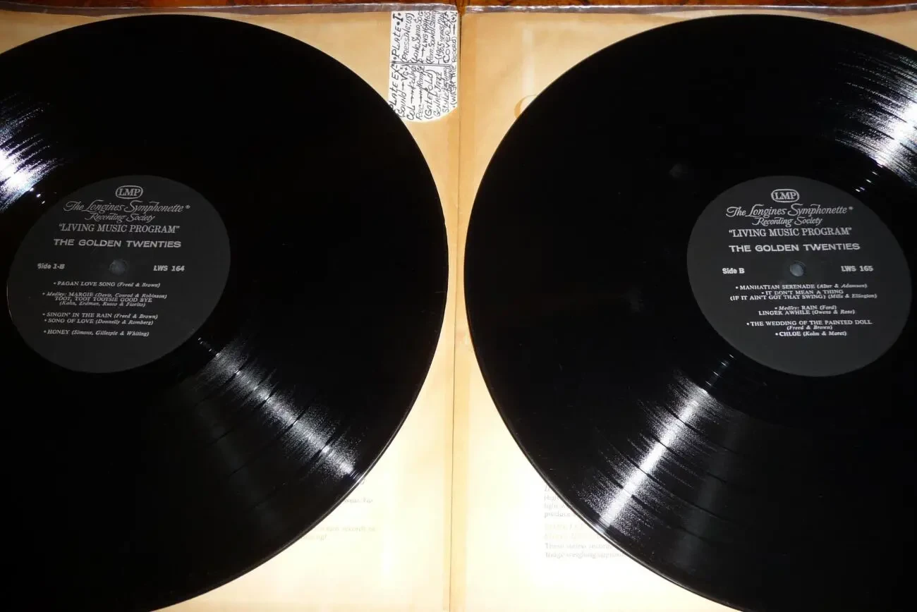 Виниловые пластинки (THE LONGINES SYMPHONETTE 65 Golden Twenties)//2LP 10