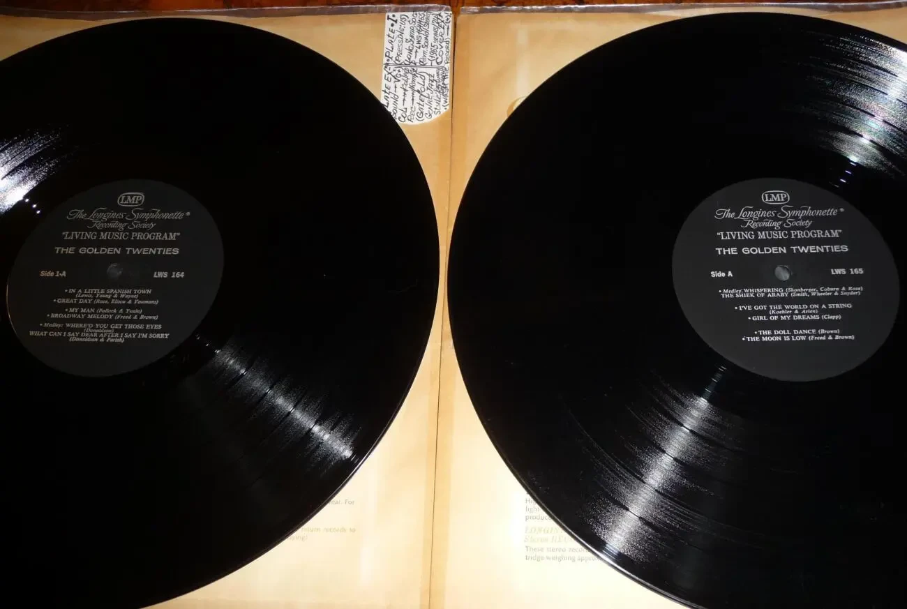 Виниловые пластинки (THE LONGINES SYMPHONETTE 65 Golden Twenties)//2LP 8