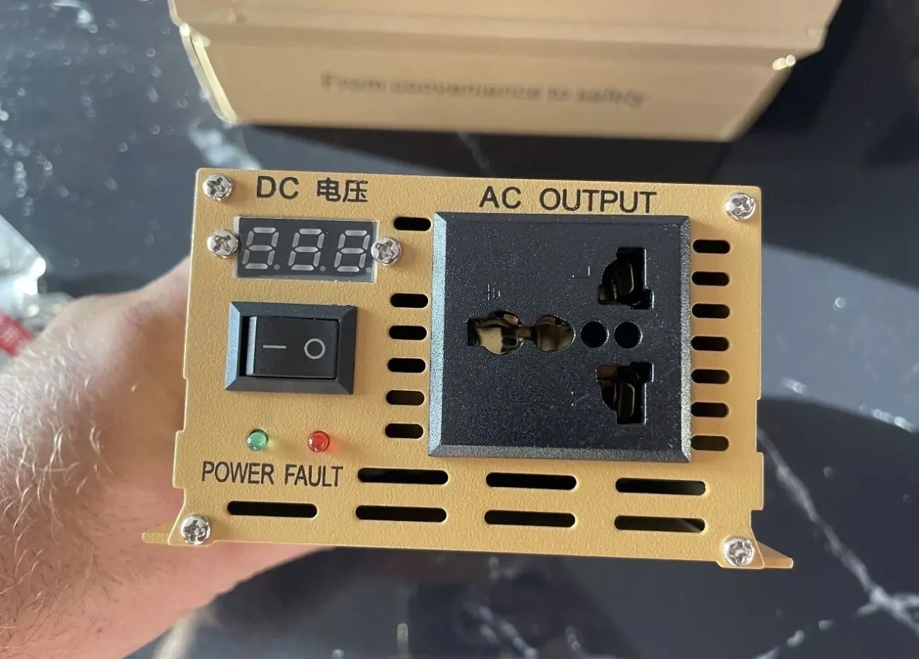 Инвертор с 12В на 220В 3000Вт ЧИСТЫЙ СИНУС 3