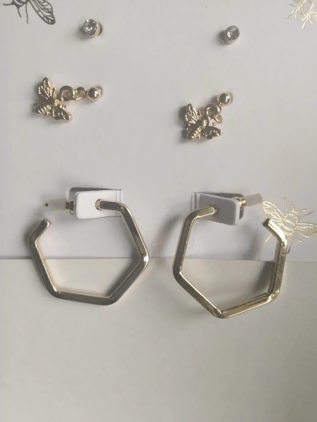 Сережки бабочки