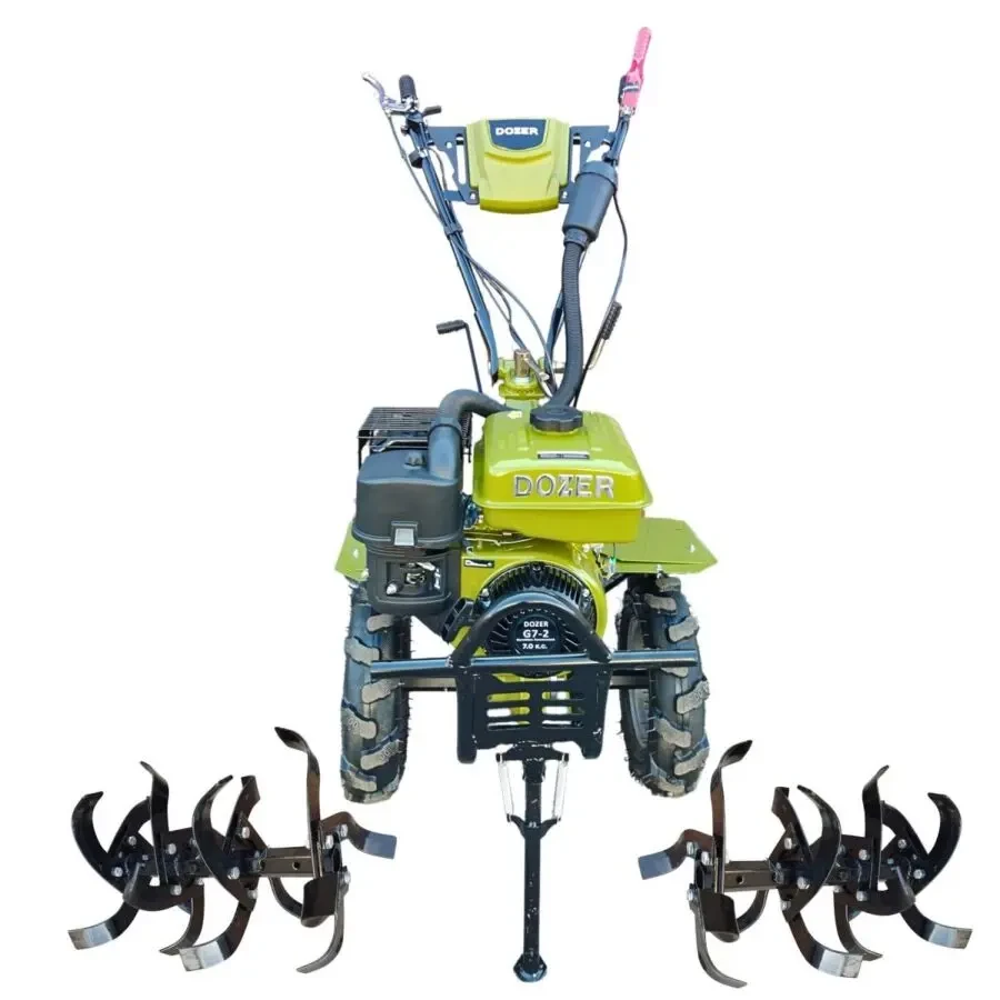 Мотоблок DOZER G7-2 (4.00-8) - бензин, 7 к.с.