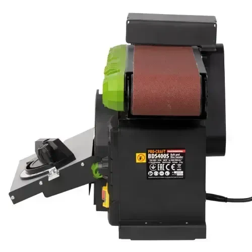 Дисково-стрічковий шліфувальний верстат Procraft BDS400S гріндер 7